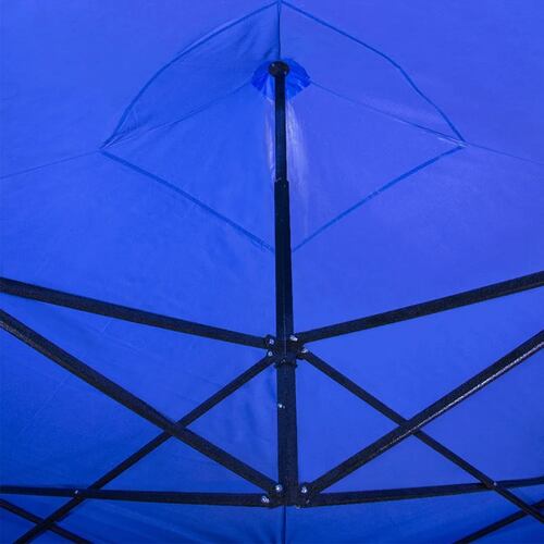 Carpa 2x3 Toldo Reforzado Plegable Impermeable Jardin Azul Exterior