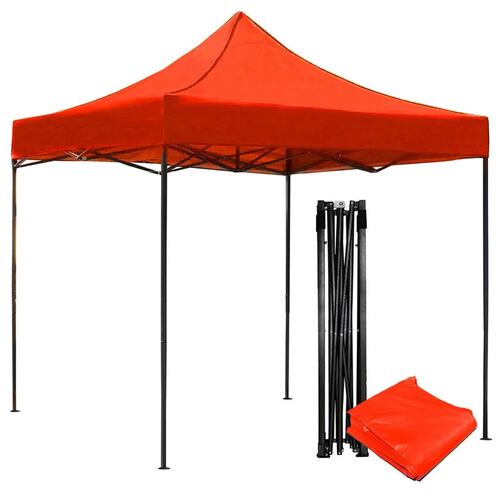 Carpa Toldo 2x3 Roja Plegable Impermeable Negocio Jardin Eventos