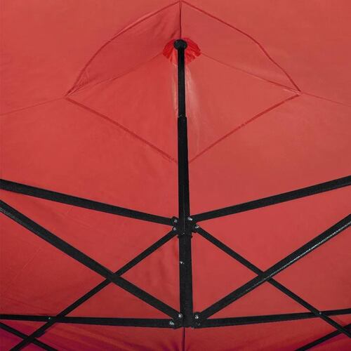 Carpa Toldo 2x3 Roja Plegable Impermeable Negocio Jardin Eventos