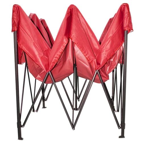 Carpa Toldo 2x3 Roja Plegable Impermeable Negocio Jardin Eventos