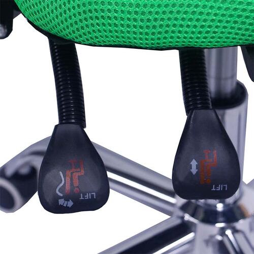 Escritorio Minimalista Kit Silla Oficina Reclinable Cabecera Ajustable  Verde