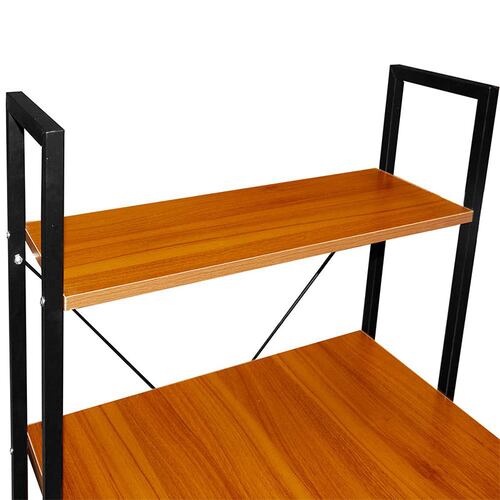 Escritorio Minimalista Kit Silla Oficina Reclinable Cabecera Ajustable Naranja