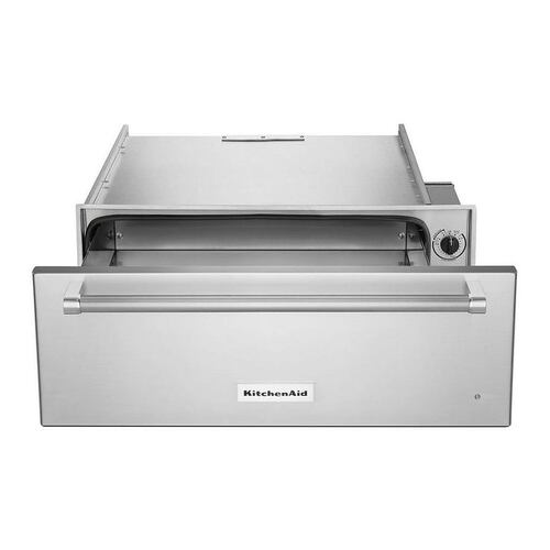 Cajón caliente empotrable KitchenAid KOWT100ESS 1.5 p³ de  76 cm en acero inox.
