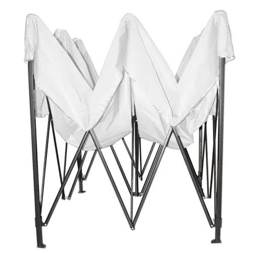 Carpa 3x3 Jardimex Toldo Blanco Reforzado Plegable Impermeable Jardin 3 X 3