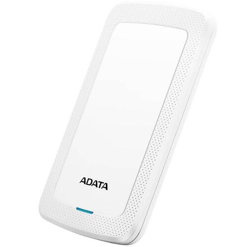 Disco Duro Externo Adata HV300 2 TB Blanco USB 3.0 AHV300-2TU31-CWH