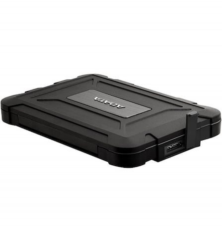 Enclosure Para Disco Duro 2.5 Adata ED600 SATA a USB 3.0 Negro Uso Rudo AED600U31-CBK.