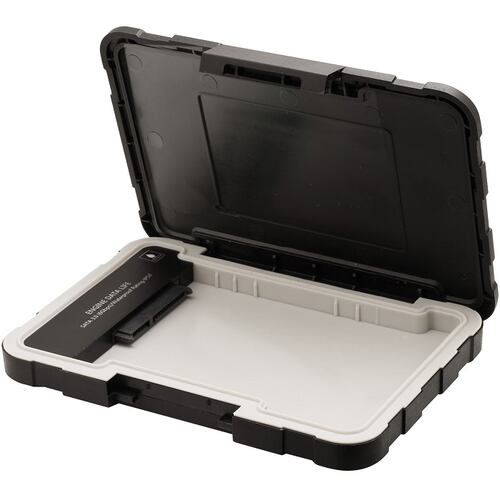 Enclosure Para Disco Duro 2.5 Adata ED600 SATA a USB 3.0 Negro Uso Rudo AED600U31-CBK.