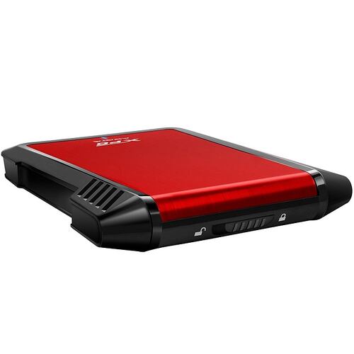 Enclosure Para Disco Duro 2.5 Adata EX500 SATA a USB 3.0 Rojo AEX500U3-CRD.