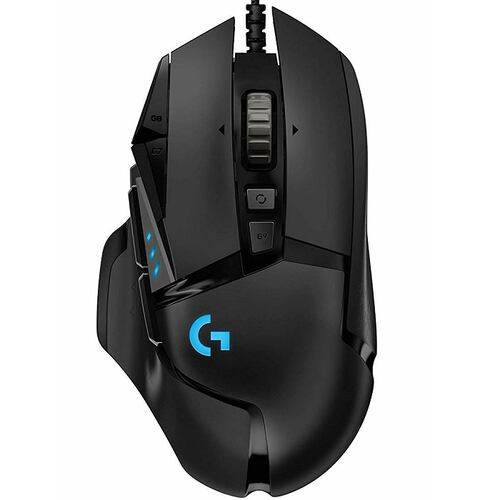 Mouse Logitech G502 HERO RGB Gaming Alambrico Optico USB 910-005550