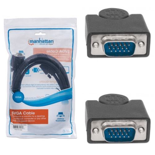 Cable SVGA Manhattan Macho a Macho 3 Mts 311748.