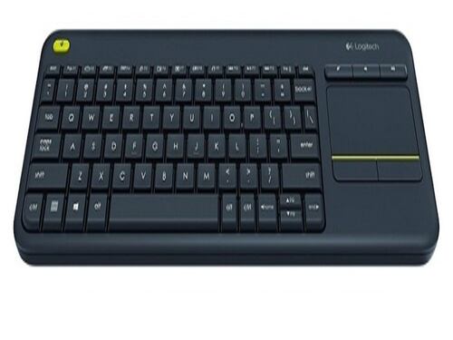 Teclado Logitech Inalambrico USB K400 Plus TouchPad Negro 920-007123