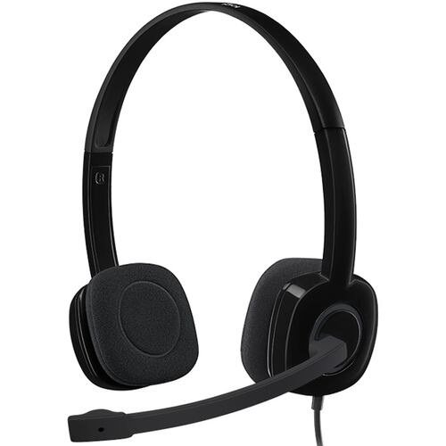 Diadema Logitech H151 3.5mm Headset Stereo 981-000587.