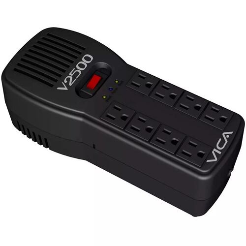 Regulador VICA V2500 2500 VA 1500W 8 Contactos