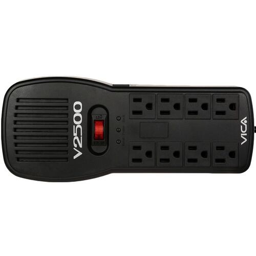 Regulador VICA V2500 2500 VA 1500W 8 Contactos