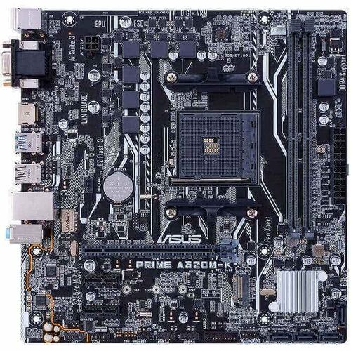 Tarjeta Madre ASUS PRIME A320M-K 2xDDR4 PCI-E USB3 Socket AM4.