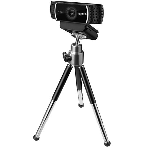 Camara Web Logitech C922 Pro Stream WebcamÂ USB 1080P 30 FPS, Tripode.