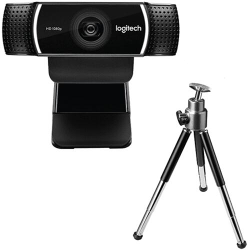 Camara Web Logitech C922 Pro Stream WebcamÂ USB 1080P 30 FPS, Tripode.