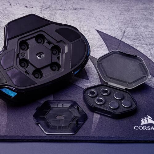 Mouse Corsair NIGHTSWORD RGB FPS-MOBA Alambrico Optico USB CH-9306011-NA.