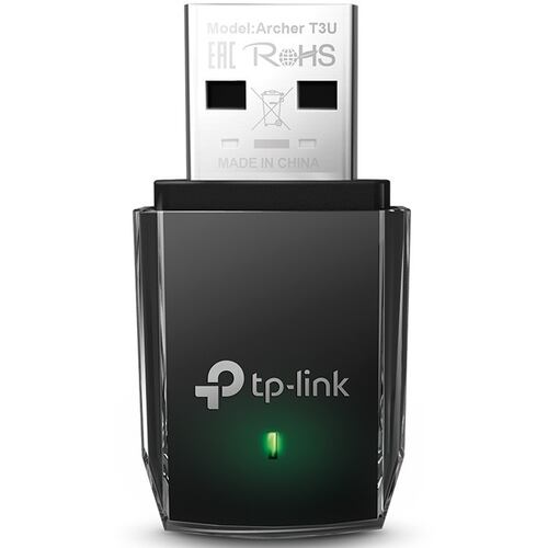 Adaptador Inalambrico USB Tp-Link ARCHER T3U Banda Dual AC1300.