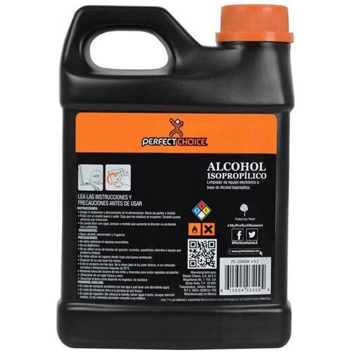 Alcohol Isopropilico Perfect Choice 1 Litro PC-034094.