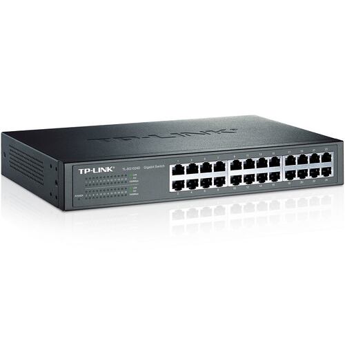 Switch 24 Puertos Tp-Link Gigabit TL-SG1024D.