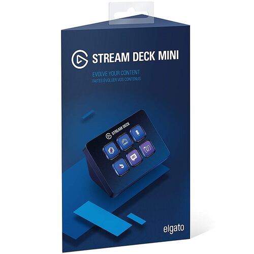 Stream Deck Mini elgato 6 Teclas LCD Personalizable 10GAI9901.