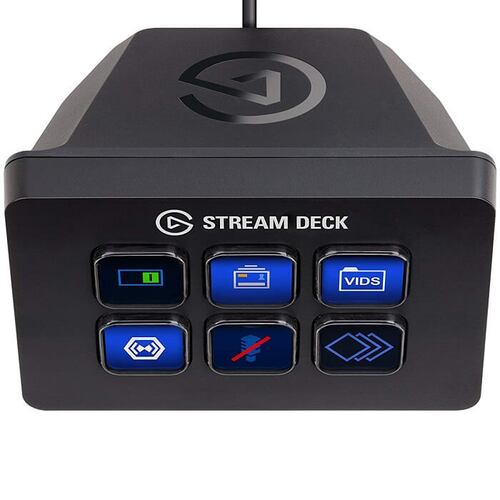 Stream Deck Mini elgato 6 Teclas LCD Personalizable 10GAI9901.
