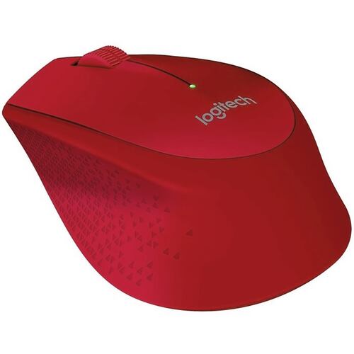 Mouse Logitech M280 Inalambrico Optico USB Rojo 910-004286