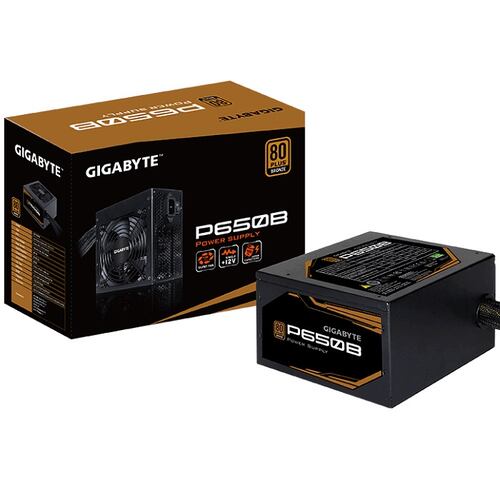 Fuente De Poder Gigabyte 650W P650B 80 Bronce GP-P650B