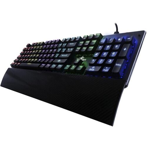 Teclado YeYian Flare Serie 2000 Mecanico Switch Rojo RGB YAT1803