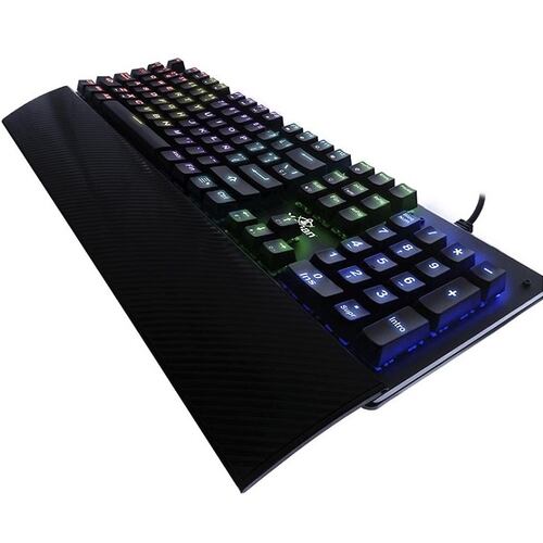 Teclado YeYian Flare Serie 2000 Mecanico Switch Rojo RGB YAT1803
