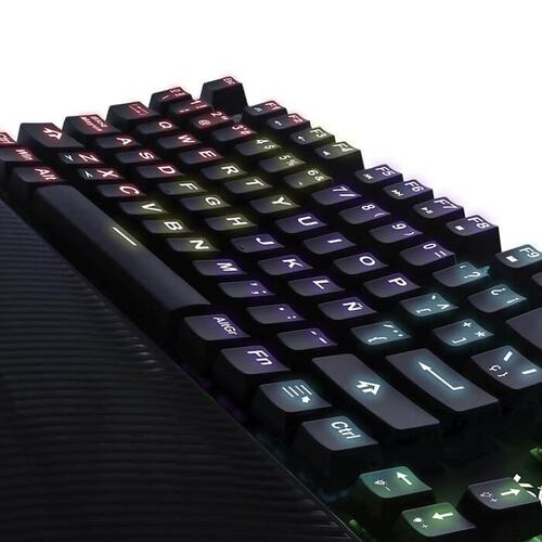 Teclado YeYian Flare Serie 2000 Mecanico Switch Rojo RGB YAT1803