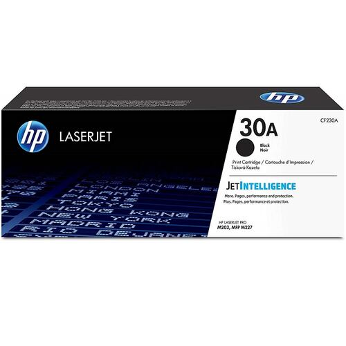 Toner HP 30A Negro CF230A.