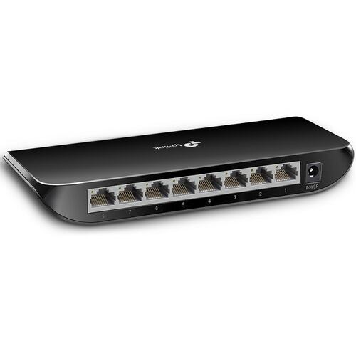 Switch 8 Puertos Tp-Link Gigabit 10/100/1000 Mbps TL-SG1008D