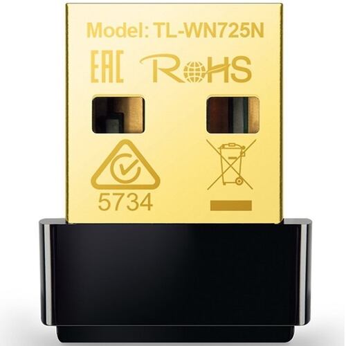 Adaptador Nano De Red Inalambrico USB Tp-Link TL-WN725N 150 Mbps.