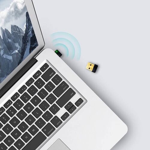 Adaptador Nano De Red Inalambrico USB Tp-Link TL-WN725N 150 Mbps.