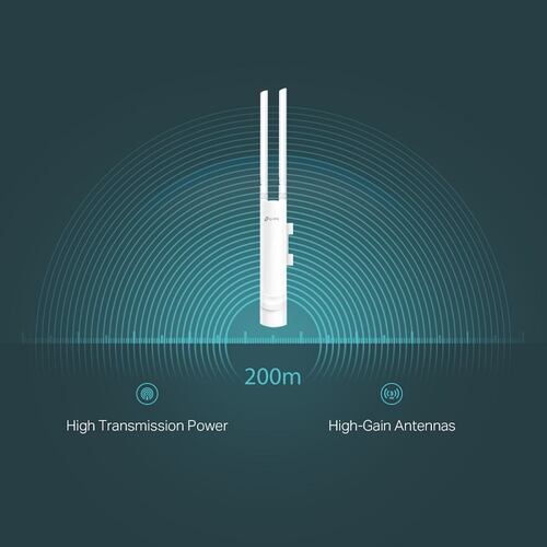 Access Poit Tp-Link EAP110-Outdoor Omada 2.4 GHz 300 Mbps Exteriores.