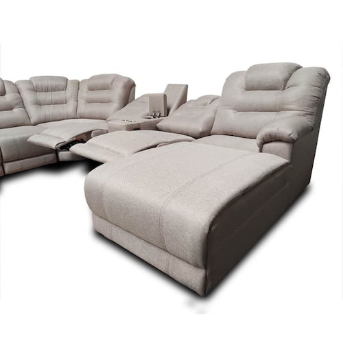 Sala Modular Hercules c/2 reclinables en Tela Michell Capuchino. MADERIAN // ENTREGA EN CDMX Y AREA METROPOLITANA