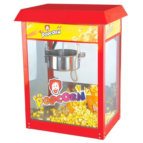 Maquina Palomitas 8 Oz  Carrito Comercial 11200W  Palomera Profesional