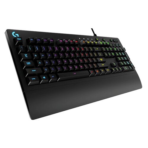 Teclado Logitech Alambrico USB G213 Prodigy Gaming RGB Iluminado