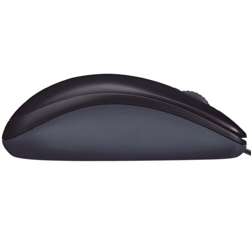 Mouse Logitech Alambrico Optico USB Negro M90 910-004053.