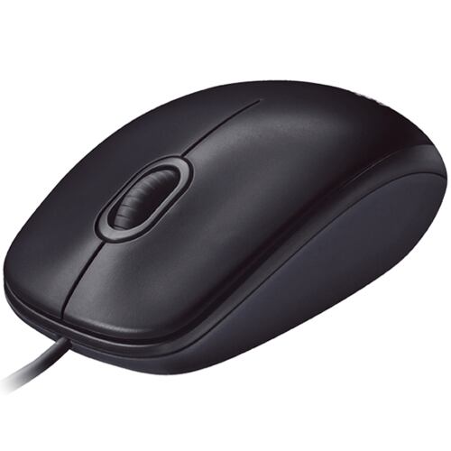 Mouse Logitech Alambrico Optico USB Negro M90 910-004053.