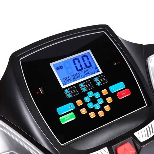 Caminadora Electrica 2.5 Hp Bluetooth Profesional 12 Programas Inclinacion Manual Plegable Pantalla Lcd  Centurfit
