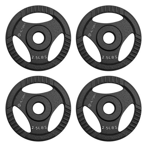 Kit de Discos de pesas 2.5 Lbs diametro de 1 pulgada 4 Pzs