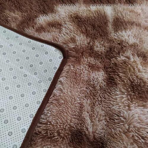 Tapete Decorativo Afelpado Motley 1.80mx1.20m de Fibra Larga Ultra Suave y Caliente Ideal para Sala recamara