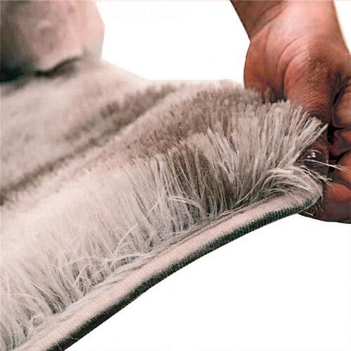 Tapete Decorativo Afelpado Motley 1.80mx1.20m de Fibra Larga Ultra Suave y Caliente Ideal para Sala recamara