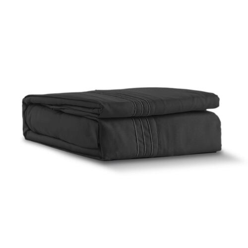 Juego de Sábanas Microfibra Luxury 1500 -Queen Size -Negro