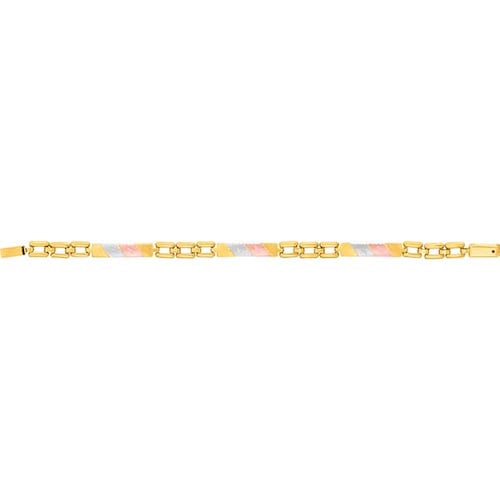 Pulsera Dama Oro Florentino De 18 Cm Oro 10 K 