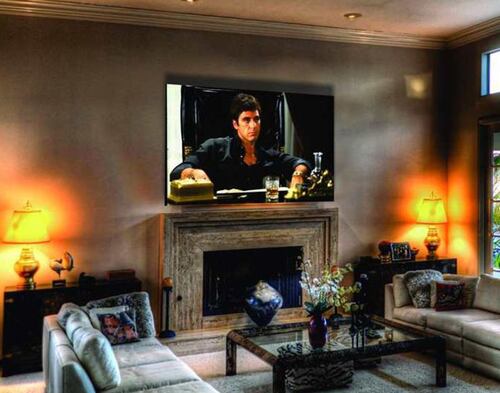 Cuadro Canvas Scarface Tony Montana, cara cortada.