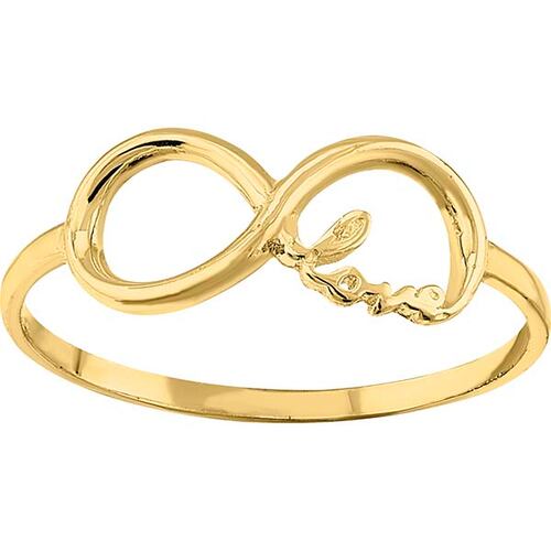 Anillo Dama Amor Infinito Oro 14 K